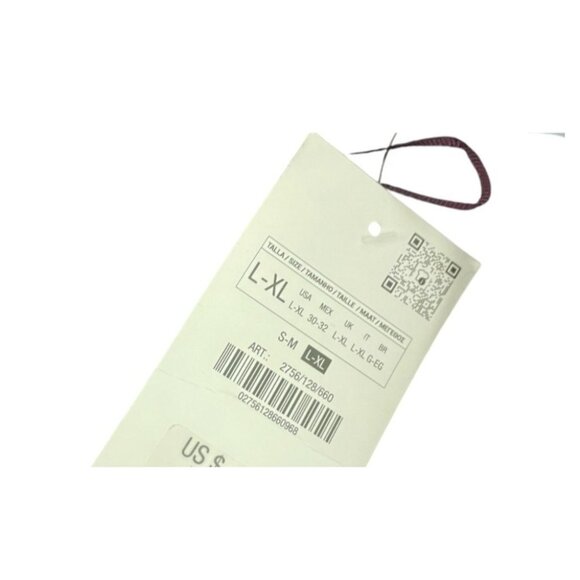 Zara Women Sweater Cardigan Coat L XL Wine Metallic Thread Jacquard 2756/128 NWT - Picture 6 of 15